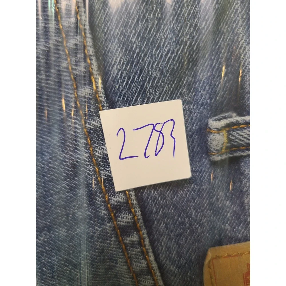 Levi's 44x36 550 Relaxed Fit Tapered Leg Jeans Medium Wash Blue Denim Casual